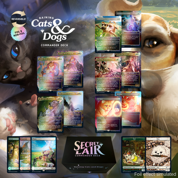 Magic The Gathering, Secret Lair: Look At The Kitties – Card