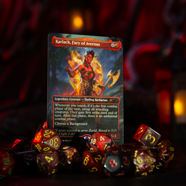 karlach mtg cards Karlach, Tiefling Spellrager (HBG-14U) - Alchemy Horizons: Baldur's Gate