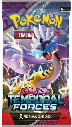 pokemon temporal forces booster box Pokemon: Scarlet & Violet: Includes 36 booster packs from the Pokémon TCG Pokémon Scarlet & Violet—Temporal Forces