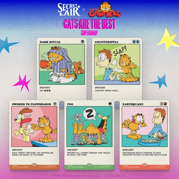 Magic The Gathering, Secret Lair: Look At The Kitties – Card