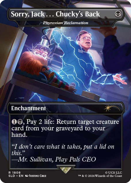Magic the Gathering, Secret Lair: Secret Lair x Chucky – Card