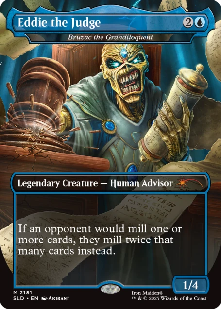 Magic the Gathering, Secret Lair: Secret Lair x Iron Maiden: Eddie Magic the Gathering, Secret Lair: Secret Lair x Iron Maiden: Eddie