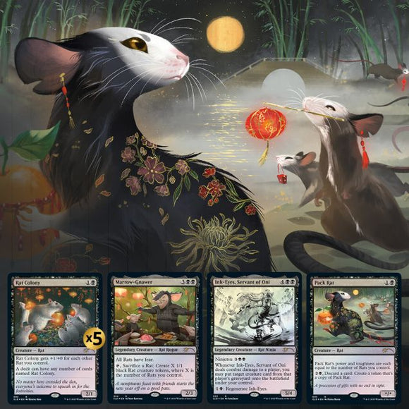 Magic the Gathering, Secret Lair: Year of the Rat – Card Monster Games