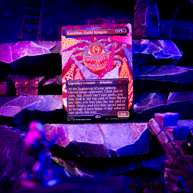 mtg xanathar card Magic the Gathering, Secret Lair: Death Is In The Eyes of the Beholder –  Card Monster Games