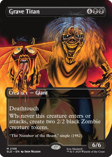 Magic the Gathering, Secret Lair: Secret Lair x Iron Maiden: Album