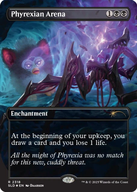 furby mtg cards Read the Bones (Furby) | Secret Lair Drop Umbris gets +1/+1 for each card your opponents own in exile Magic: The Gathering x Furby