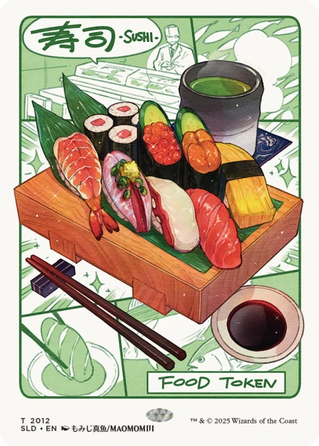 Magic the Gathering, Secret Lair: Oishii! Tokens オイシイ