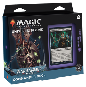 Magic The Gathering, Universes Beyond: Warhammer 40,000 - Necron Dynasties Commander Deck