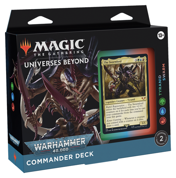 Magic The Gathering, Universes Beyond: Warhammer 40,000 - Tyranid Swarm Commander Deck