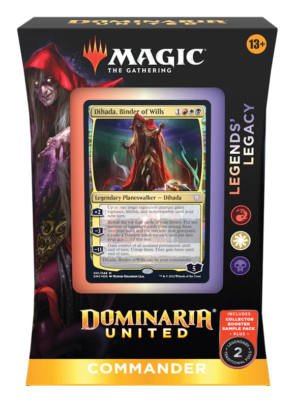 Magic The Gathering: Dominaria United - Legends' Legacy Commander Deck