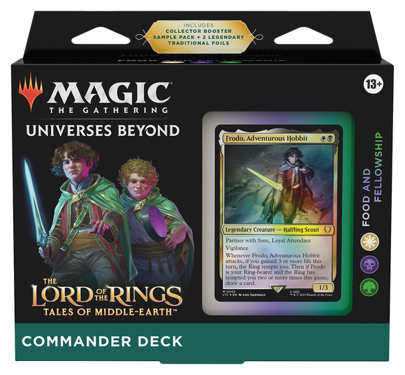 Magic The Gathering: The Lord of the Rings: Tales of Middle Earth - Food & Fellowship Commander Deck