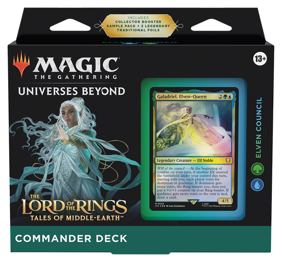 Magic The Gathering: The Lord of the Rings: Tales of Middle-Earth - Elven Council Commander Deck