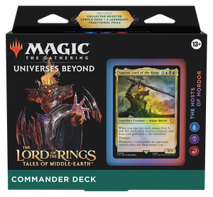Magic The Gathering: The Lord of the Rings: Tales of Middle-Earth - The Hosts of Mordor Commander Deck