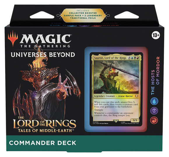 Magic The Gathering: The Lord of the Rings: Tales of Middle-Earth - The Hosts of Mordor Commander Deck