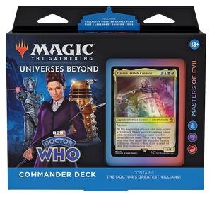 Magic The Gathering, Universes Beyond: Doctor Who - Masters of Evil Commander Deck