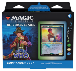 Magic The Gathering, Universes Beyond: Doctor Who - Blast From The Past Commander Deck