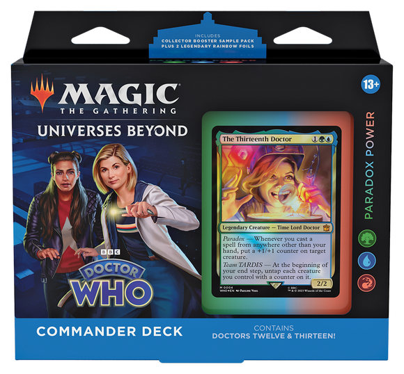 Magic The Gathering, Universes Beyond: Doctor Who - Paradox Power Commander Deck