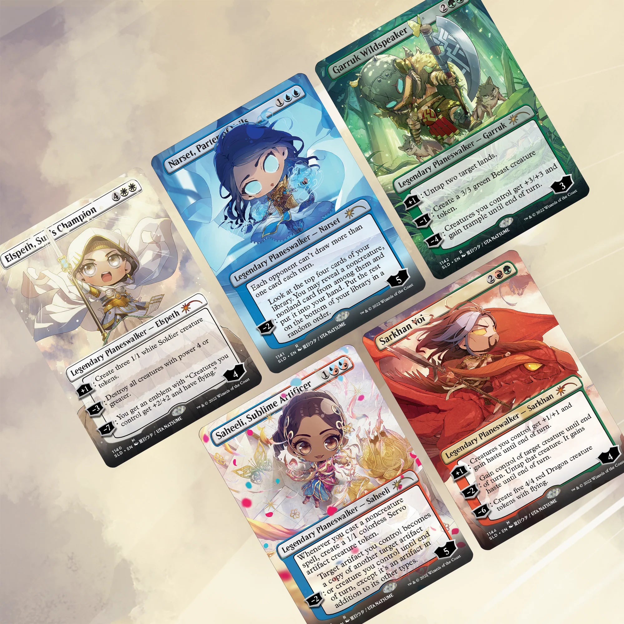 100%正規品 Magic The Gathering, Secret Lair: Li'l'er Walkers – Card マジック：ザ・ギャザリング