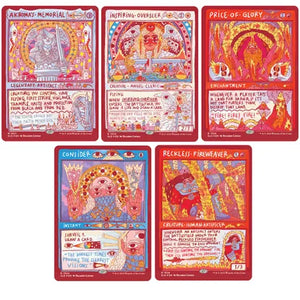 Secret lair Burning Revelations 限定 4つセット Magic The Gathering, Secret Lair: Secret Lair Roadshow Edition