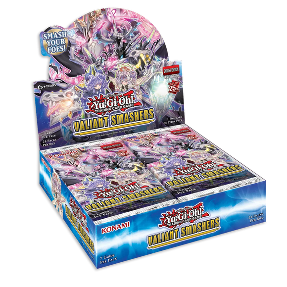 Yu-Gi-Oh: Valiant Smashers - Booster Box Card Monster Games Yu-Gi-Oh: Valiant Smashers - Booster Box Card Monster Games