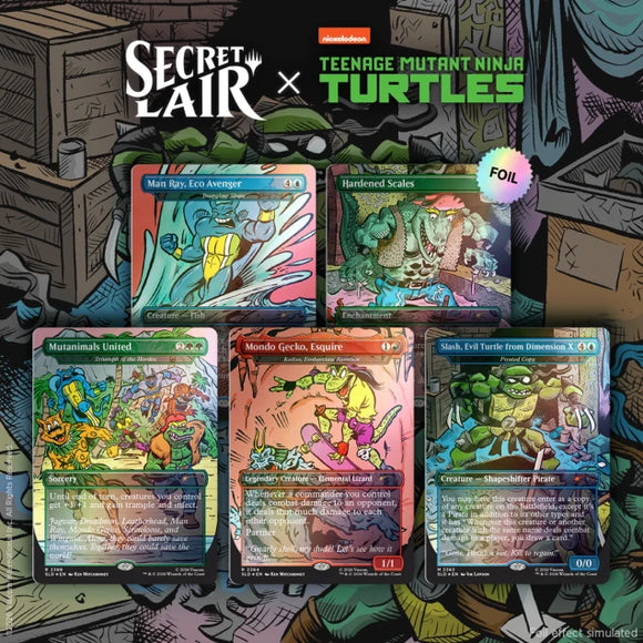 Secret Lair Inked foil 1パック　未開封新品 Magic the Gathering, Secret Lair Drop: Inked – Card Monster Games