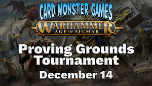 Age of Sigmar: Proving Grounds Tournament Entry Fee - Knoxville - December