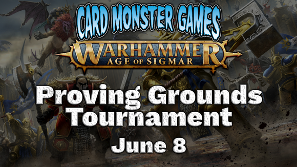 Age of Sigmar: Proving Grounds Tournament Entry Fee - Knoxville - June