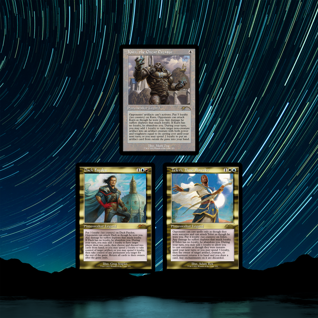 Magic The Gathering, Secret Lair: Teferi's Time Trouble – Card