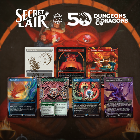 Magic the Gathering, Secret Lair: Secret Lair x Dungeons & Dragons: An Exhibition of Adventure