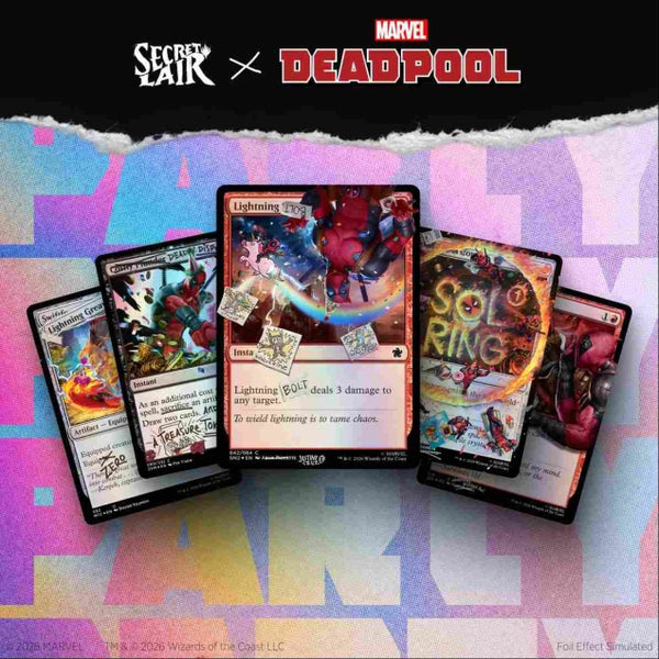 Magic the Gathering, Secret Lair x Marvel's Deadpool: I Fixed It
