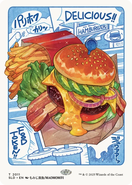 Magic the Gathering, Secret Lair: Oishii! Tokens オイシイ 