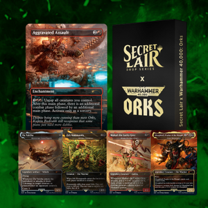 mtg warhammer 40k booster box Magic The Gathering, Secret Lair: Secret Lair x Warhammer 40,000: Orks – Card Monster Games