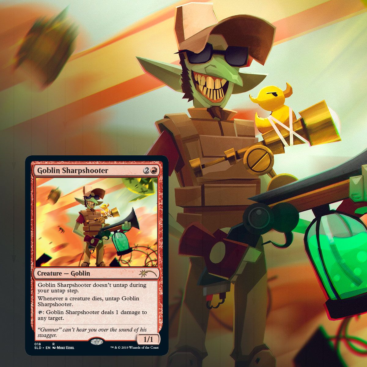 Magic The Gathering, Secret Lair: explosion sounds – Card Monster