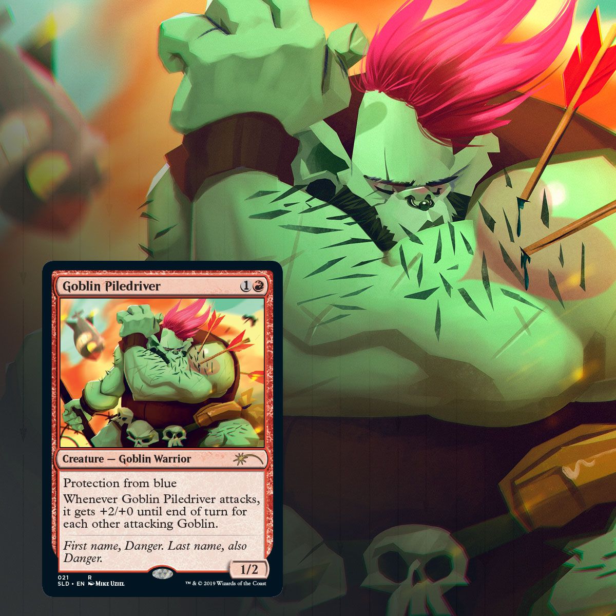 Magic The Gathering, Secret Lair: explosion sounds – Card Monster