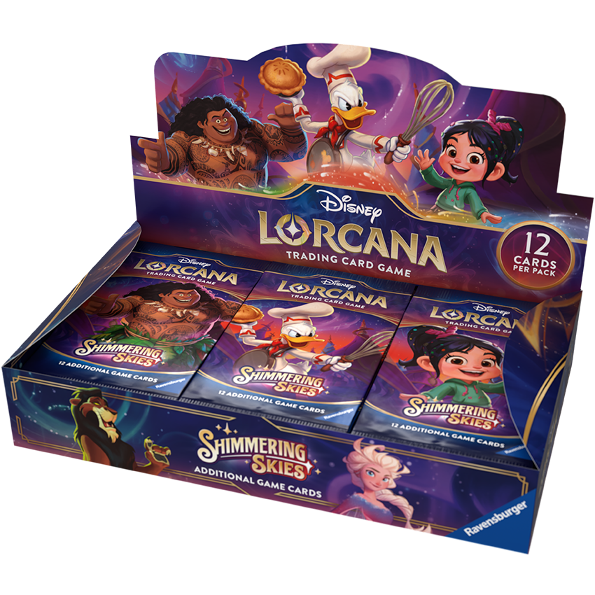 disney lorcana the first chapter booster box case Lorcana The First Chapter Booster 4-Box Case