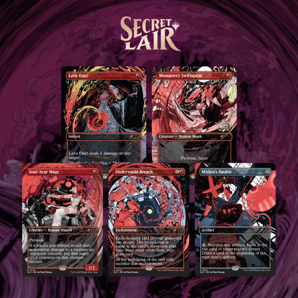 Secret Lairプロモ　レンと六番 Magic the Gathering, Secret Lair: vroooOOOMMMMMM! – Card Monster Games