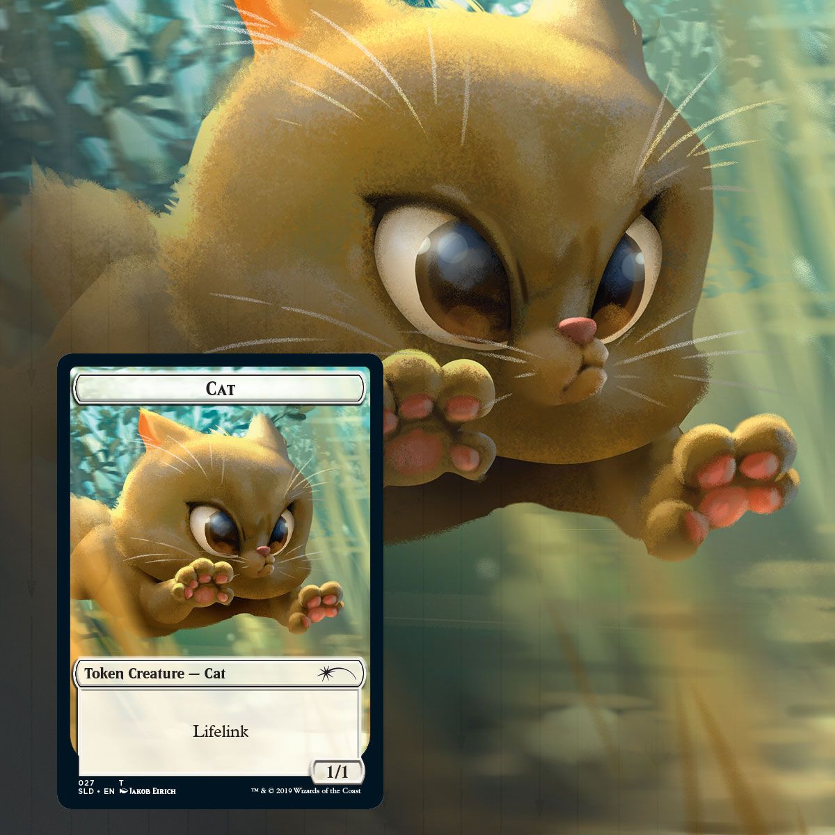 Magic The Gathering, Secret Lair: OMG KITTIES! Card Monster Games Magic The Gathering, Secret Lair: OMG KITTIES! Card Monster Games