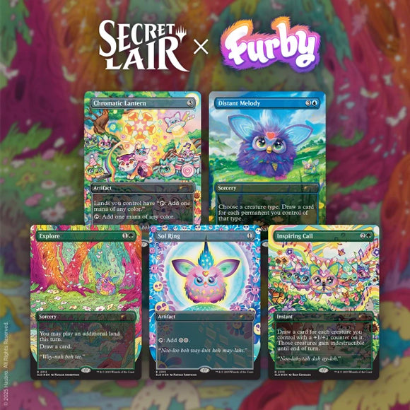 Magic the Gathering, Secret Lair: Secret Lair x Furby: Doo-ay Noo-lah – Card Monster Games