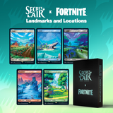 Magic the Gathering, Secret Lair: Secret Lair x Fortnite Landmarks and Locations