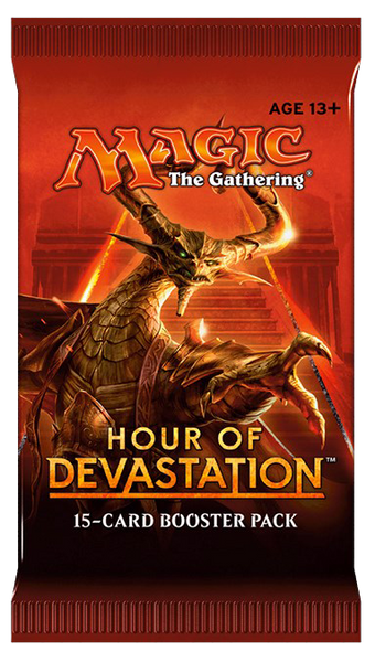 Magic The Gathering: Hour of Devastation - Booster Pack – Card