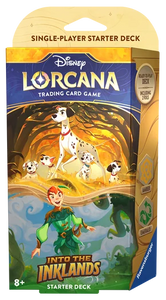 Lorcana: Into The Inklands Starter Deck - Amber & Emerald Card Monster Games Lorcana: Into The Inklands Starter Deck - Amber & Emerald Card Monster Games