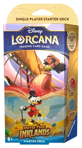 lorcana sapphire cards Lorcana: Into The Inklands Starter Deck