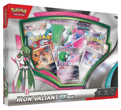 Pokemon: Iron Valiant EX Box