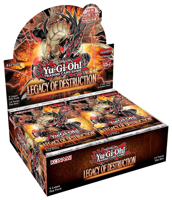 mystic fighters booster box Yu-Gi-Oh: Legacy of Destruction