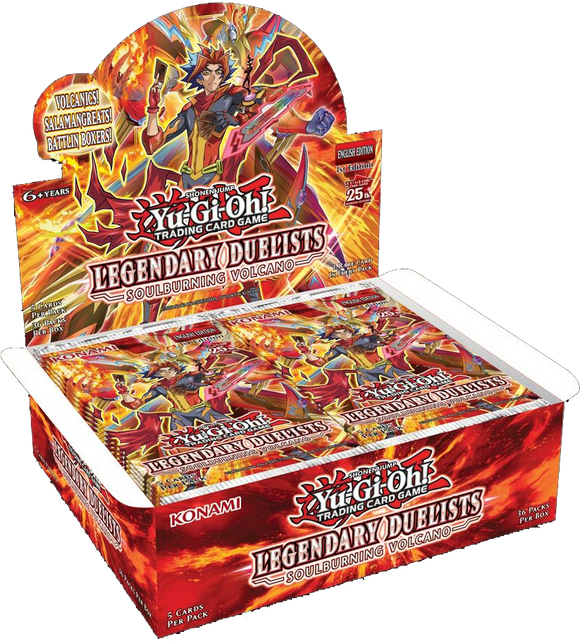 Yu-Gi-Oh: Legendary Duelists: Soulburning Volcano - Box