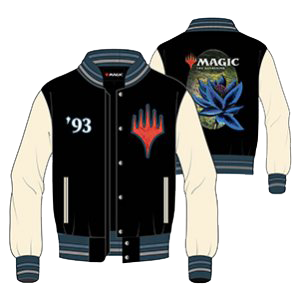Magic The Gathering: Black Lotus '93 Retro Varsity Fleece Jacket