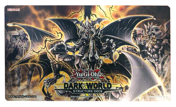 Yu-Gi-Oh: Structure Deck: Dark World Playmat Card Monster Games Yu-Gi-Oh: Structure Deck: Dark World Playmat Card Monster Games