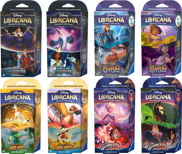 Lorcana: Starter Deck Bundle - 8 Decks