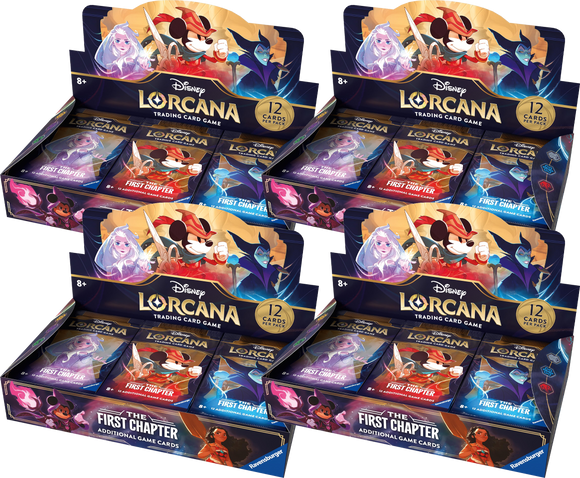 Lorcana: The First Chapter - Sealed Case – Card Monster Games Lorcana: The First Chapter - Sealed Case – Card Monster Games