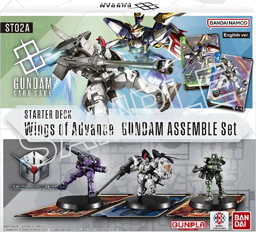 ◄ PREORDER ► Gundam Card Game: Starter Set: Wings of Advance (ST02A) ◄ PREORDER ►